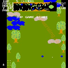 une photo d'Ã©cran de Tournament Pro Golf sur Arcade